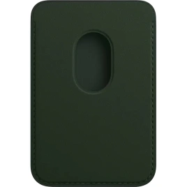 Картхолдер Apple iPhone Leather Wallet with MagSafe Sequoia Green (MM0X3)