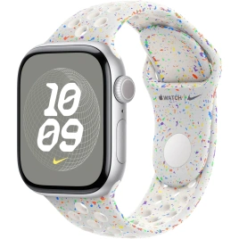 Ремешок Apple Watch 42mm Purple Platinum Nike Sport Band S/M (MYJM3)