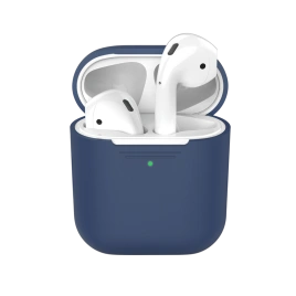 Силиконовый чехол Deppa для AirPods 2 (47004) Blue