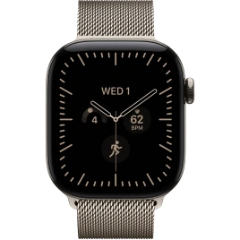 Смарт-часы Apple Watch Series 12 46mm Natural Titanium Case with Natural Milanese Loop S/M