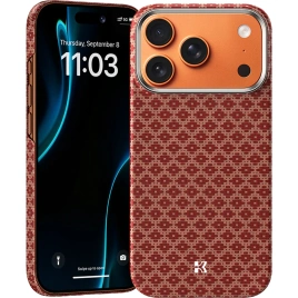 Чехол Benks ArmorGrid ArmorAir Case built with Kevlar для iPhone 17 Pro Terra Orange