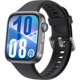 Смарт-часы Huawei Watch Fit 4 Black Fluoroelastomer (55020FAP)