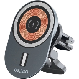 Автомобильный держатель Deppa Crystal Slim QI (55209) Black