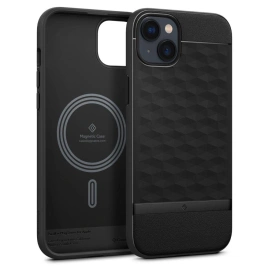 Чехол Spigen Caseology Parallax Mag для iPhone 14 (ACS05074) Matte Black