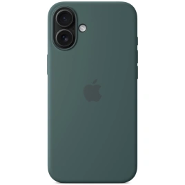 Чехол Apple Silicone Case with MagSafe для iPhone 16 Plus Lake Green