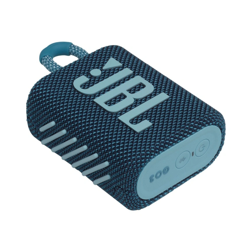 Портативная колонка JBL GO 3 Blue фото 8