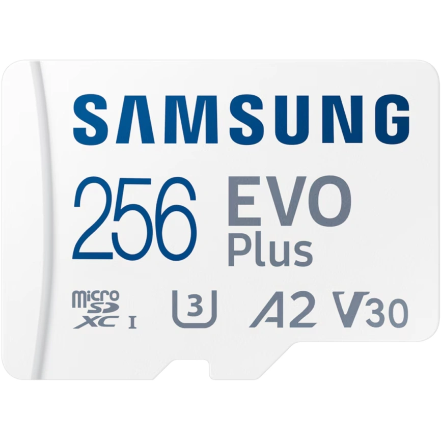 Карта памяти Samsung EVO Plus 256GB MicroSDXC Class 10/UHS-I U3 (MB-MC256SA) фото 5