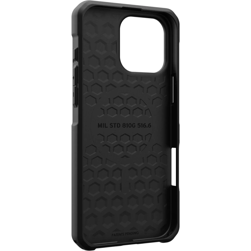 Чехол UAG MagSafe Metropolis LT Kevlar для iPhone 16 Pro Max Kevlar Black фото 2