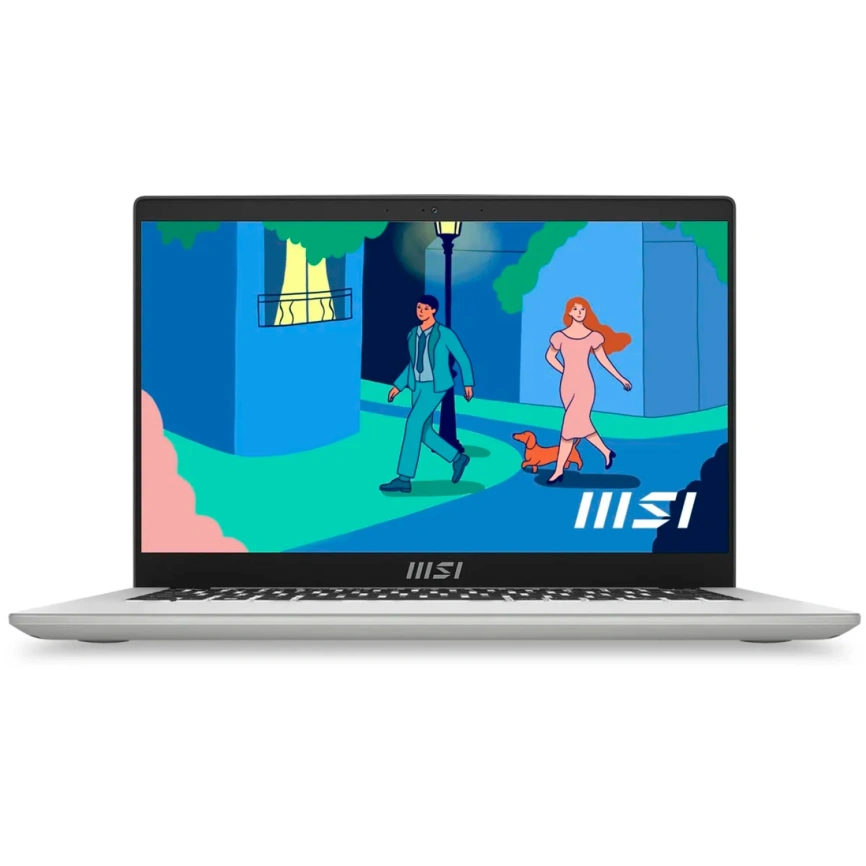 Ноутбук MSI Modern 14 C12MО-688RU 14 FHD IPS/ i7-1255U/16GB/512GB SSD (9S7-14J111-688) Silver фото 2