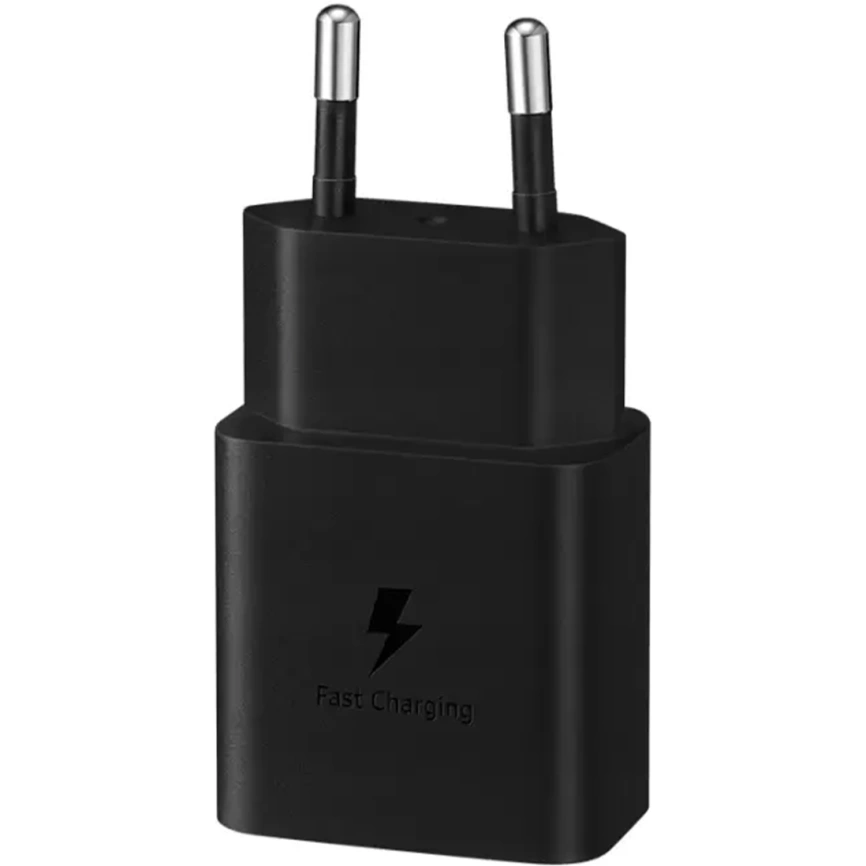 Сетевое зарядное устройство Samsung 15W USB-C EP-T1510 Black фото 2