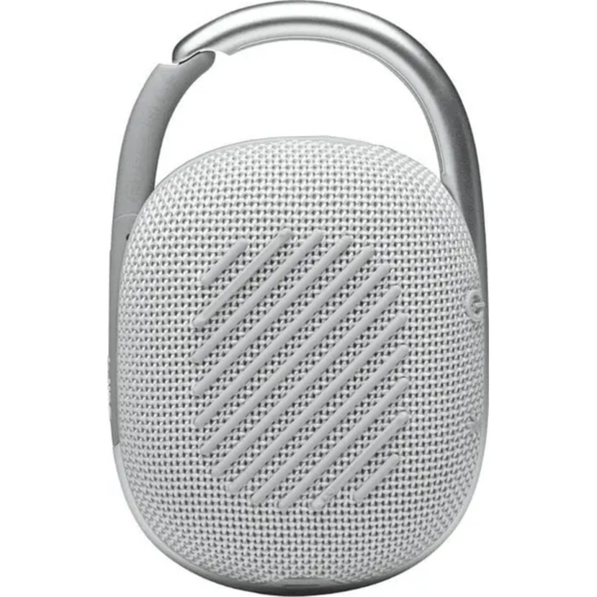 Портативная колонка JBL Clip 4 White фото 3