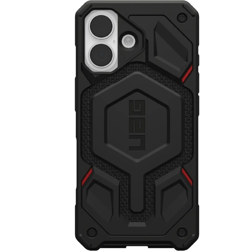 Чехол UAG MagSafe Monarch Pro Kevlar для iPhone 17 Black фото 1