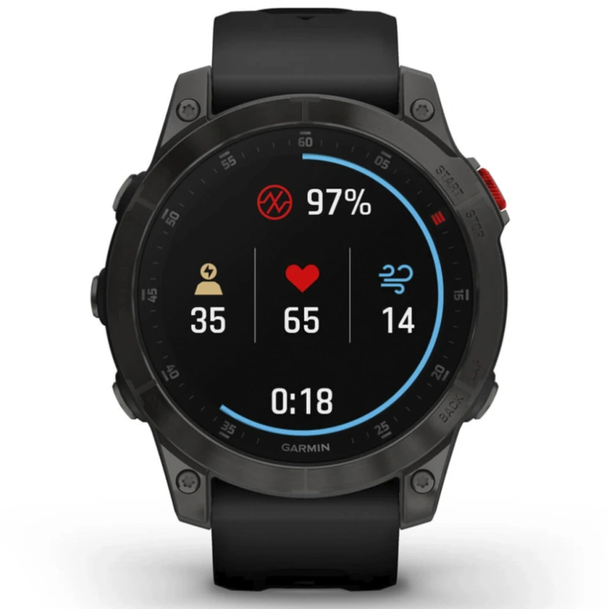 Умные часы Garmin Epix™ Gen 2 (010-02582-10) Sapphire - Black Titanium фото 8