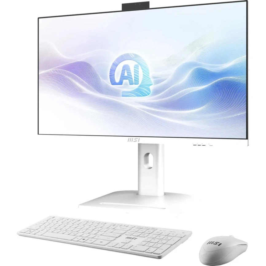 Моноблок MSI Modern AM273QP AI 1UM-094XRU 27 IPS/ i7-155H Ultra/32GB/1TB SSD (9S6-AF0112-293) White фото 2