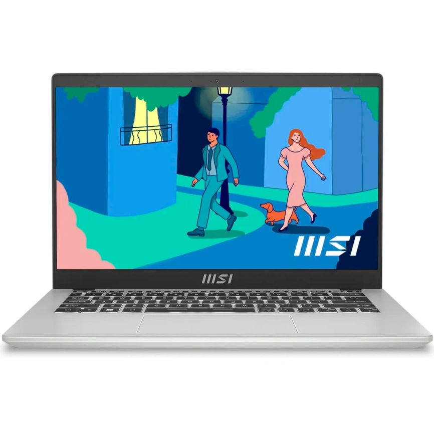 Ноутбук MSI Modern 14 C12MО-688RU 14 FHD IPS/ i7-1255U/16GB/512GB SSD (9S7-14J111-688) Silver фото 3