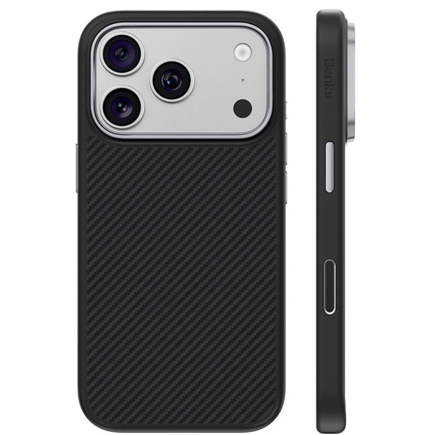 Чехол Benks ArmorPro 600D для iPhone 18 Pro Black (CK.FL.AP.BK.BA72) фото 1