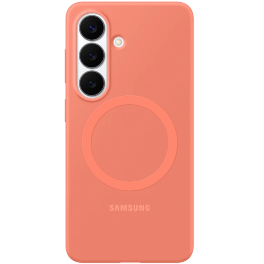 Чехол Samsung Silicone Magnet Case для Samsung Galaxy S26 Coralred фото 1