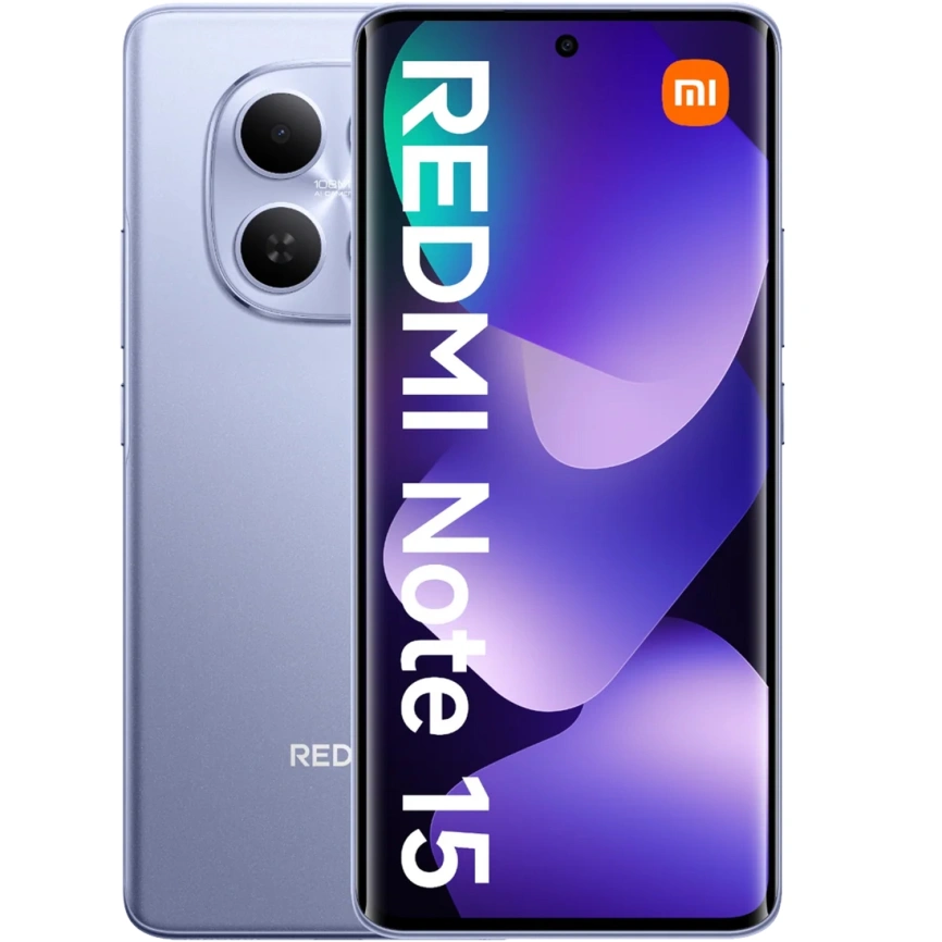 Смартфон Xiaomi Redmi Note 15 4G 6/128Gb Purple Global Version фото 1