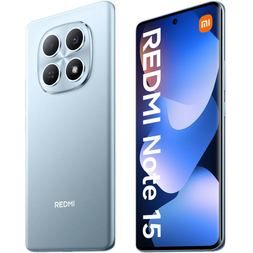 Смартфон Xiaomi Redmi Note 15 4G 8/128Gb Glacier Blue EAC фото 5