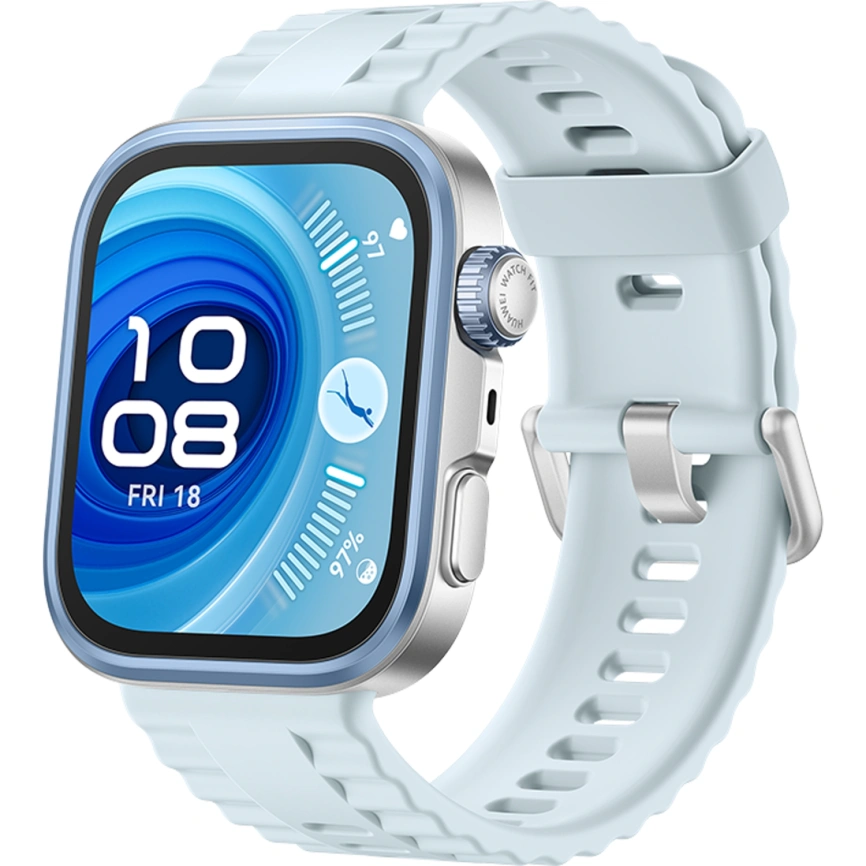 Смарт-часы Huawei Watch Fit 4 Pro Blue Fluoroelastomer (55020FAH) фото 1