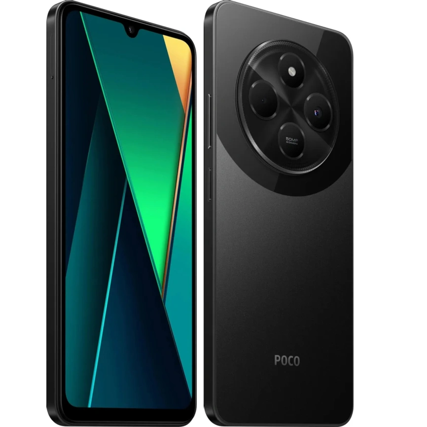 Смартфон Xiaomi Poco C75 6/128Gb Black EAC фото 4