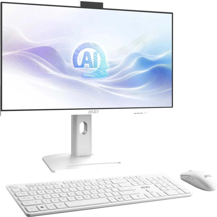Моноблок MSI Modern AM273QP AI 1UM-095XRU 27 IPS/ i7-155H Ultra/16GB/1TB SSD (9S6-AF0112-294) White фото 3