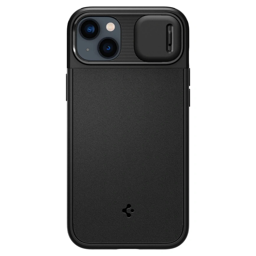 Чехол Spigen Optik Armor (MagFit) для iPhone 14 (ACS05070) Black фото 11
