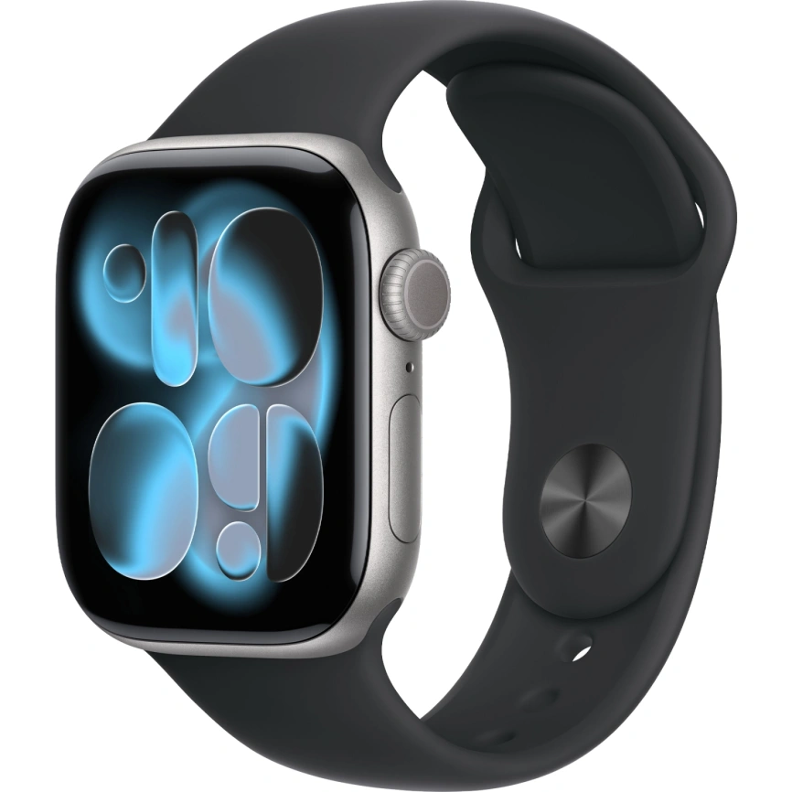 Смарт-часы Apple Watch Series 11 42mm Space Grey Aluminium Case with Black Sport Band S/M фото 1