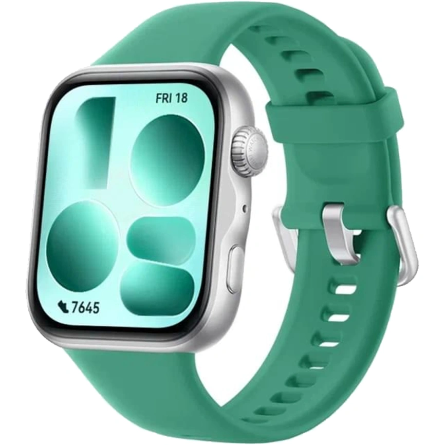 Смарт-часы Huawei Watch Fit 5 Green Fluoroelastomer Strap/Green (55020HUC) фото 1