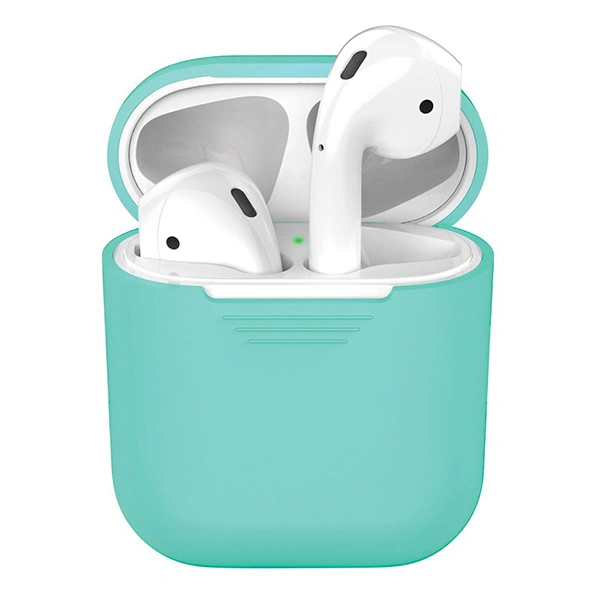 Силиконовый чехол Deppa для AirPods 2 (47002) Mint фото 1