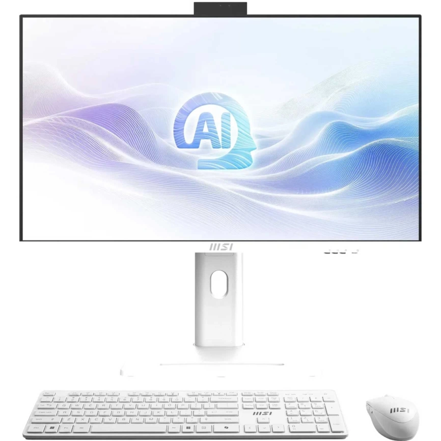 Моноблок MSI Modern AM273QP AI 1UM-095XRU 27 IPS/ i7-155H Ultra/16GB/1TB SSD (9S6-AF0112-294) White фото 1