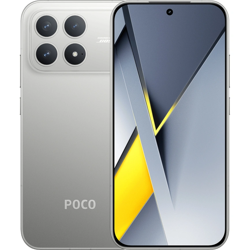 Смартфон Xiaomi Poco F8 Pro 12/256Gb Titanium Silver Global Version фото 1