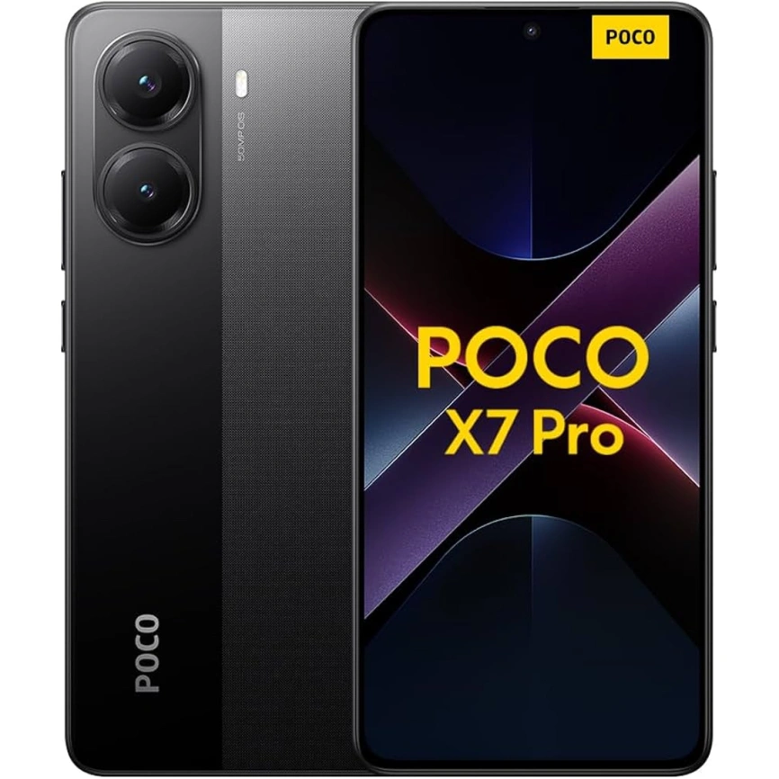 Смартфон Xiaomi Poco X7 Pro 5G 12/256Gb Black Global Version фото 3