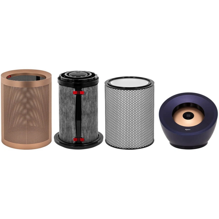 Очиститель воздуха Dyson Purifier Big+Quiet Formaldehyde BP04 Prussian Blue/Gold фото 10