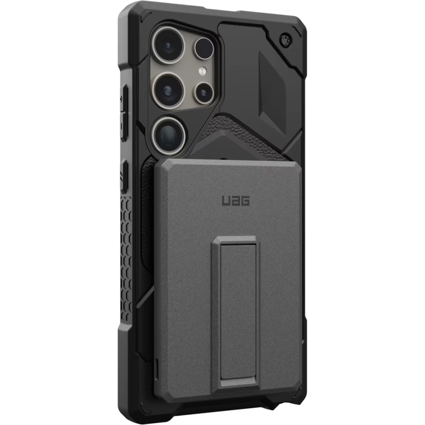 Внешний аккумулятор UAG SRGE Slim 5K Power Bank With Stand 5000mAh Black/Gray (9B4417114030) фото 6