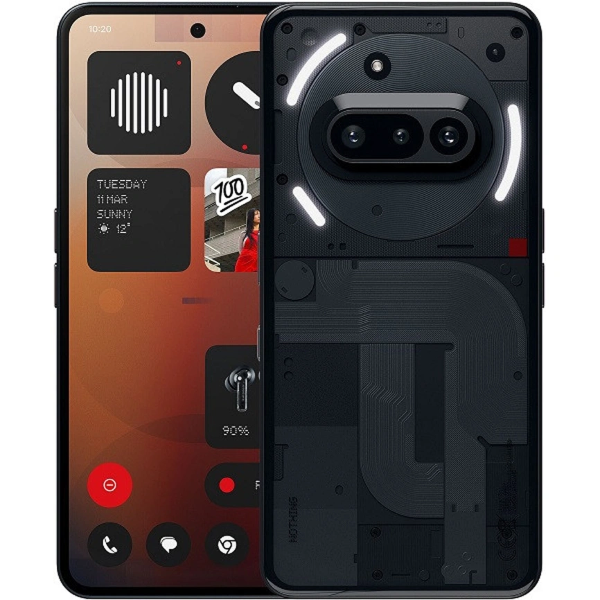 Смартфон Nothing Phone (3A) 8/256Gb Black фото 1