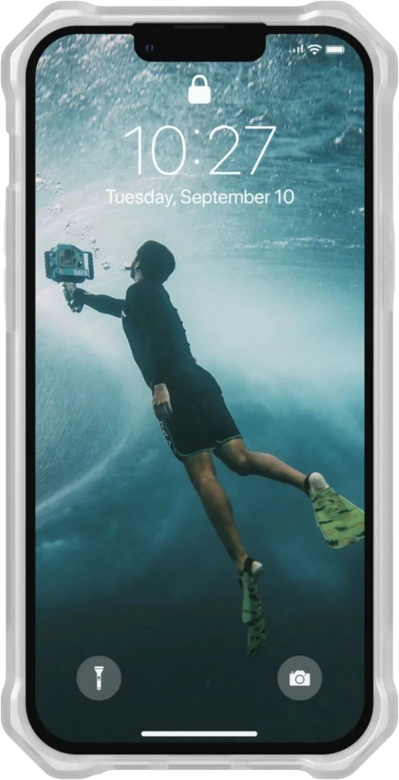Чехол UAG Essential Armor with MagSafe для iPhone 13 Pro Max (11316S180243) Frosted Ice фото 5