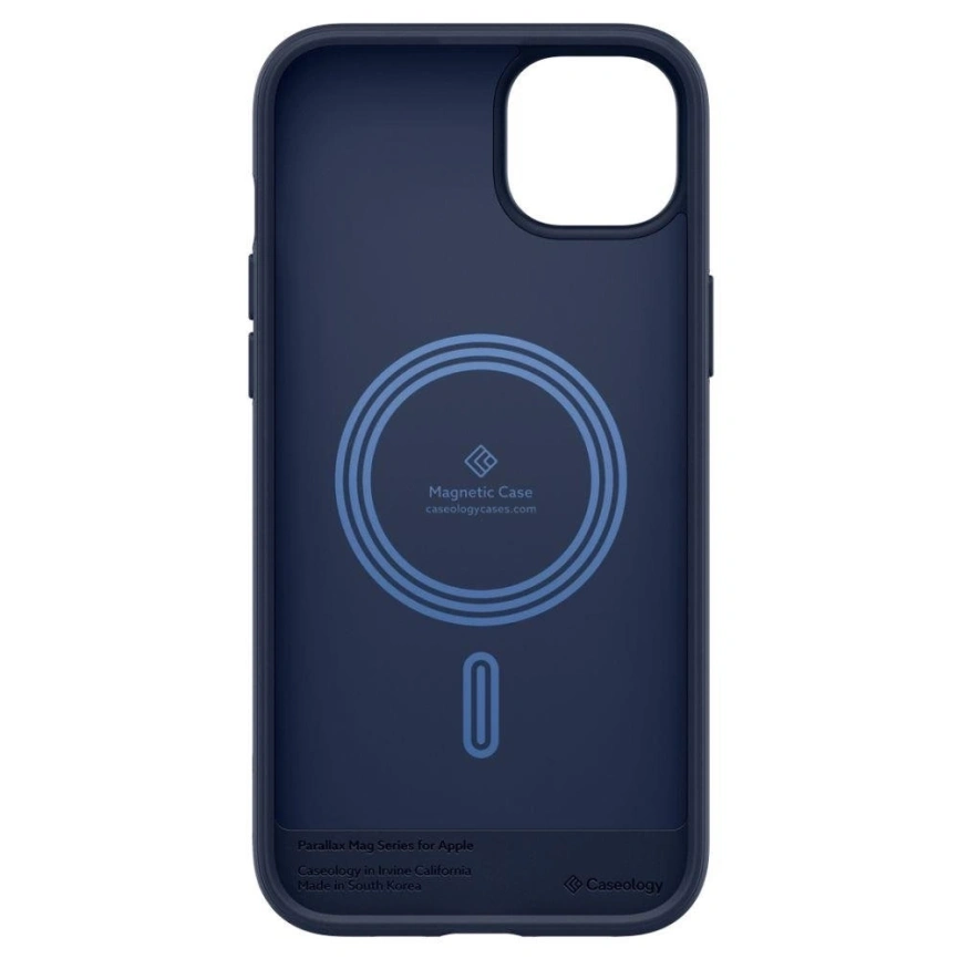 Чехол Spigen Caseology Parallax Mag для iPhone 14 (ACS05075) Midnight Blue фото 3
