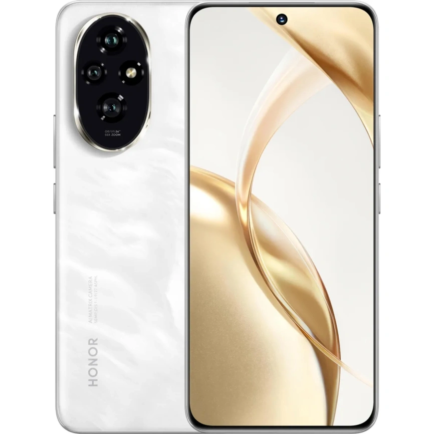 Смартфон Honor 200 12/512Gb Moonlight White фото 1